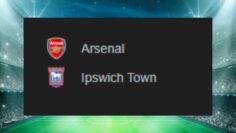 Arsenal x Ipswich Town