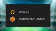 Wolves x Manchester United